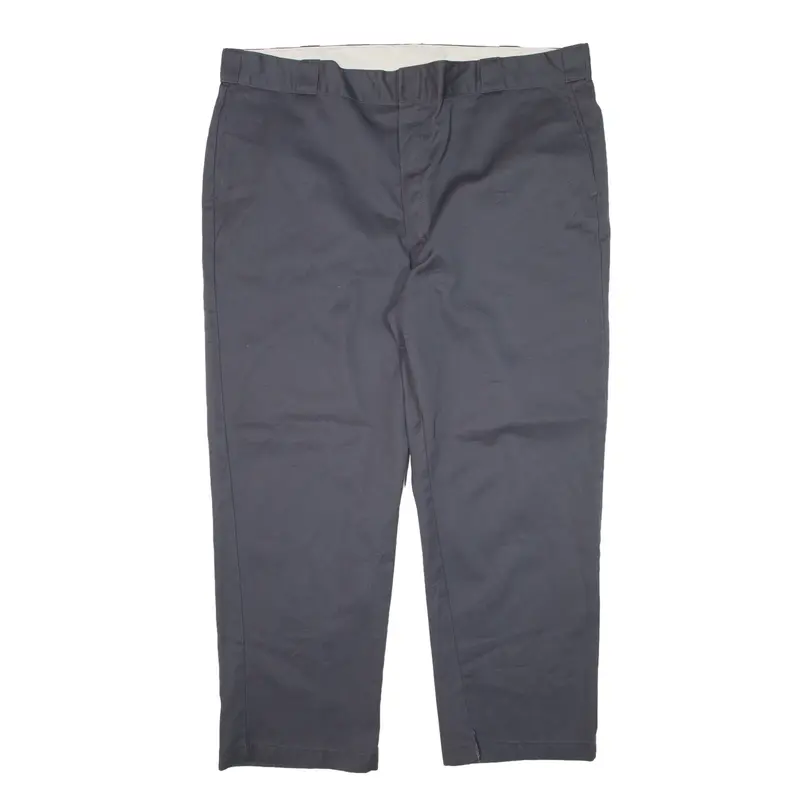 DICKIES Trousers Grey Regular Straight Mens W44 L29