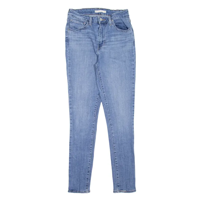LEVI'S 721 High Rise Womens Jeans Blue Slim Skinny W25 L30