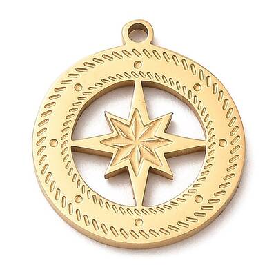 Ion Plating(IP) 304 Stainless Steel Pendants