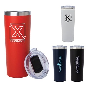 24 Custom Lontano 28 oz Double Wall, Stainless Steel Travel ...