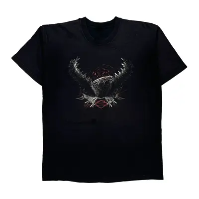 Orlando Harley Davidson Graphic T-Shirt - Large Black Cotton