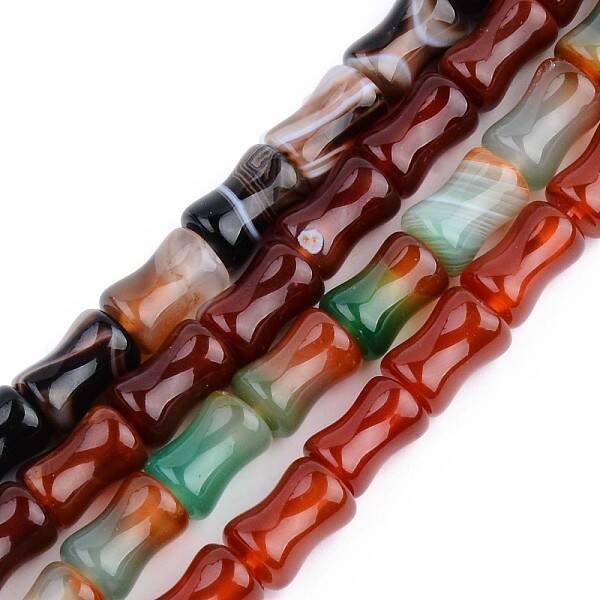 Natural Agate Beads Strands