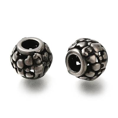 304 Stainless Steel European Beads