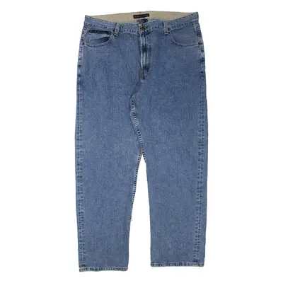 TOMMY HILFIGER Mens Jeans Blue Regular Straight Acid Wash W38 L30
