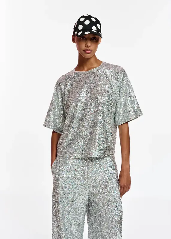 Tshirt Ferras Silver-Lining | Color: SILVER LINING | Size: FR-38