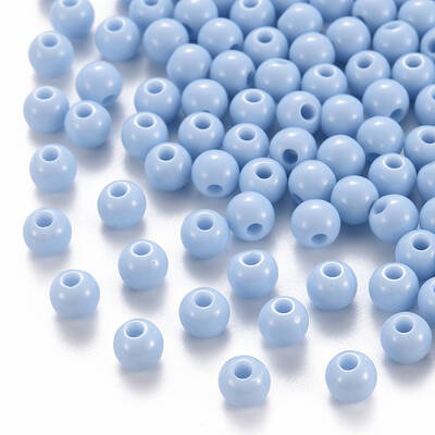 Opaque Acrylic Beads