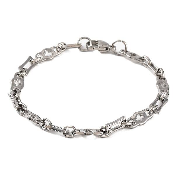 Tarnish Resistant 201 Stainless Steel Link Chain Bracelets