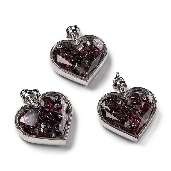 Glass Bottle Pendants