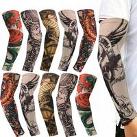 10PCS Ice Silk Tattoo Arm Sleeves, Sun Protection Tattoo Sleeve Breathable for Running, Fishing, and Biking, Ultimate Cooling...