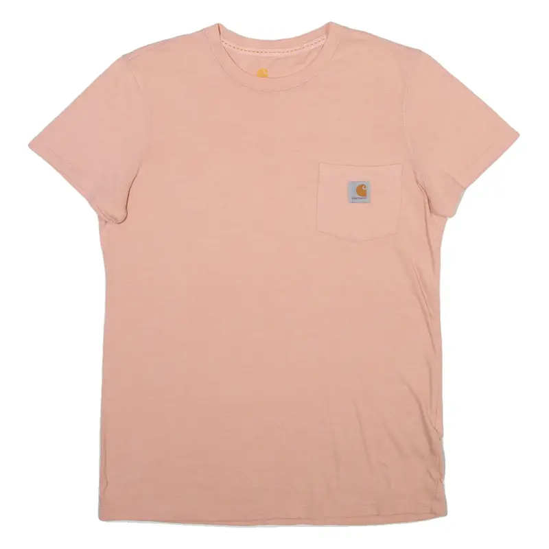 CARHARTT Womens T-Shirt Pink S