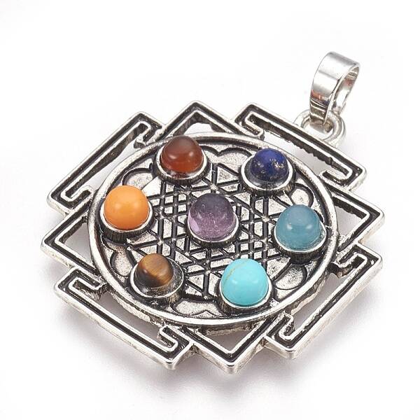 Natural & Synthetic Gemstone Pendants