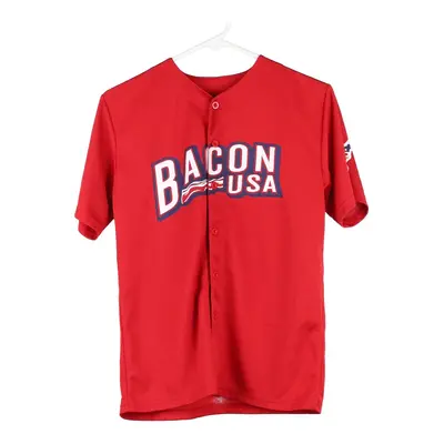 Age 10 Coca Cola Unbranded MLB Jersey - XL Red Polyester