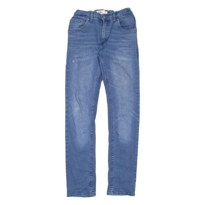 LEVI'S 510 Jeans Adjustable Waist Skinny Boys Blue Slim Skinny W30 L31