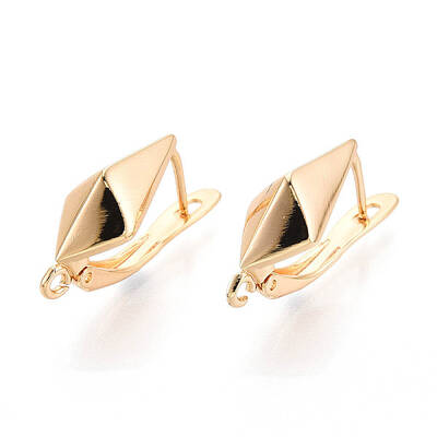 Brass Hoop Earring Findings