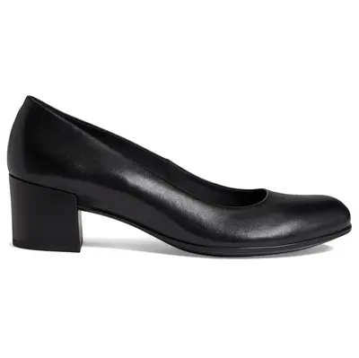 Ecco Dress Classic 35 Full Grain Leather Women's Slip On Shoes - Black - Size:US 11-11.5 Women