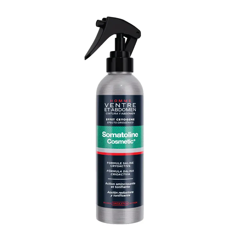 Somatoline Cosmetic Men Cryo Spray Corpo Snellente per Addome e Pancia 200 ml