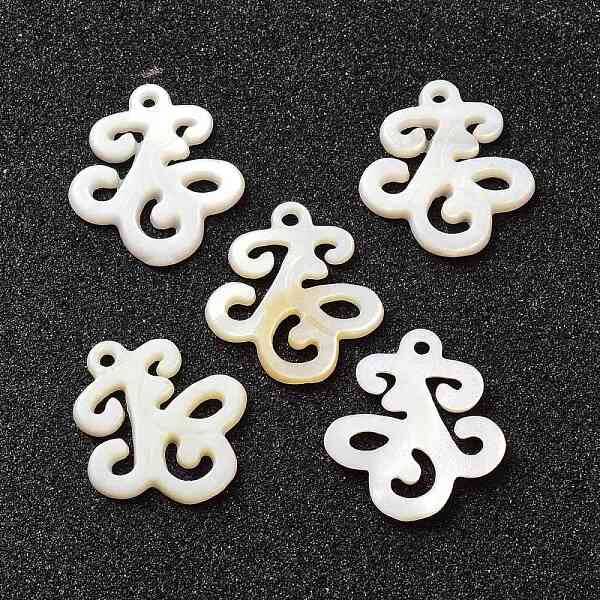 Natural Freshwater Shell Pendants