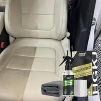 150ml Car Interior Cleaner, Car Seat Stain Remover with Towel & Sponge, Cleaning-free Cleaner for Fabric, Roof, Safety Belt, ...