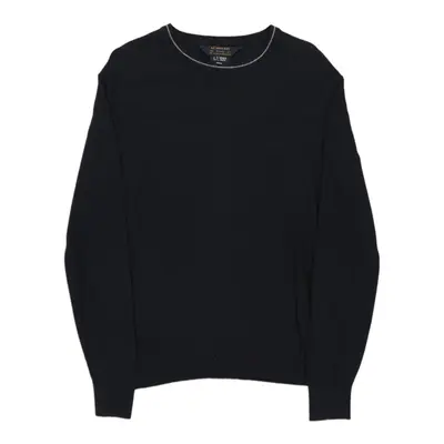 Armani Jeans Jumper - XL Navy Cotton