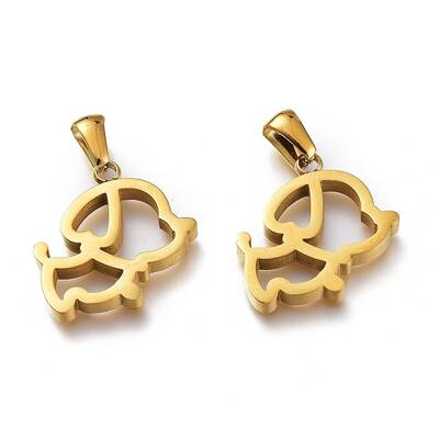 Ion Plating(IP) 304 Stainless Steel Pendants