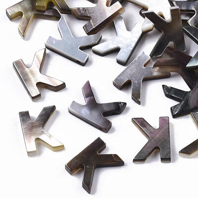 Natural Black Lip Shell Beads