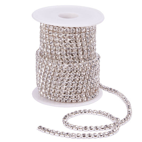 Brass Rhinestone Strass Chains