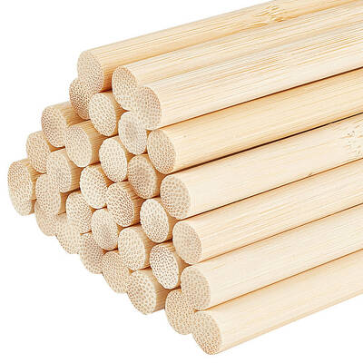 Round Bamboo Sticks