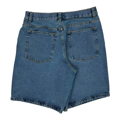Basic Editions Denim Shorts - 29W UK 10 Blue Cotton