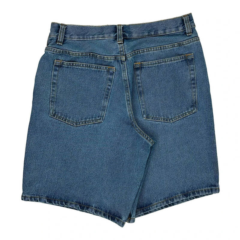 Basic Editions Denim Shorts - 29W UK 10 Blue Cotton