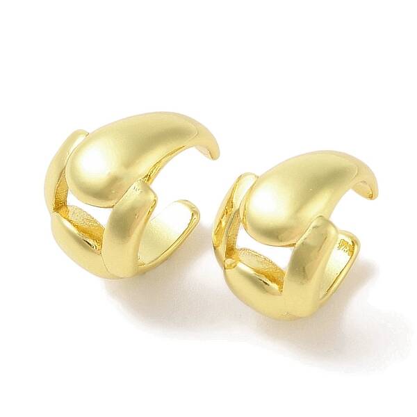 Brass Cuff Earrings for Women