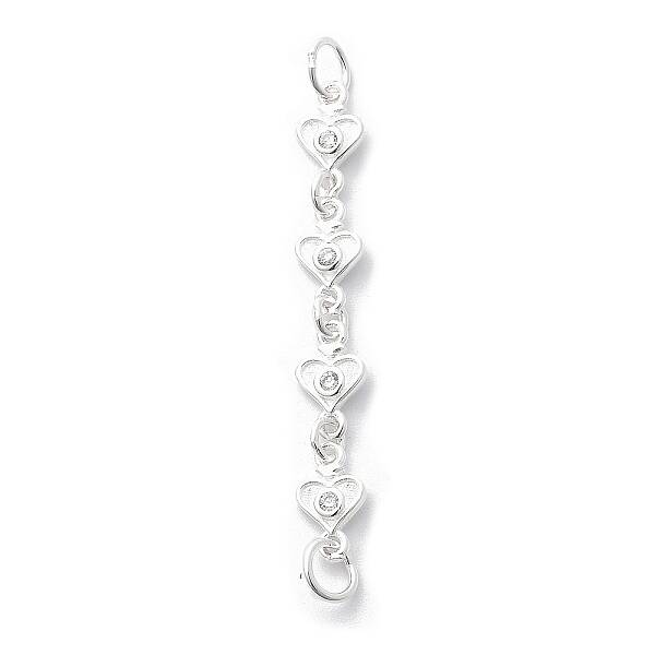 925 Sterling Silver Cubic Zirconia Big Pendants