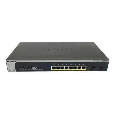 A5819850 Dell ProSafe GS510TP Ethernet Switch 8-Ports Manageable 2 X Expansion Slots 10/100/1000Base-T Uplink Port 8 2 X Upli...