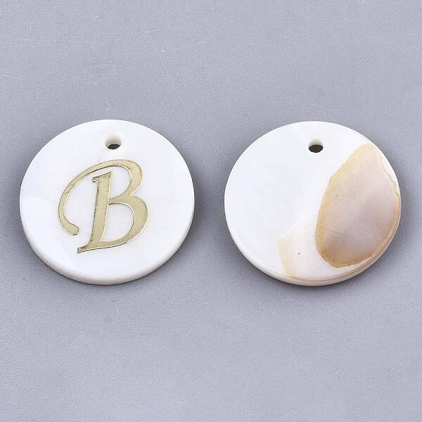 Natural Freshwater Shell Pendants