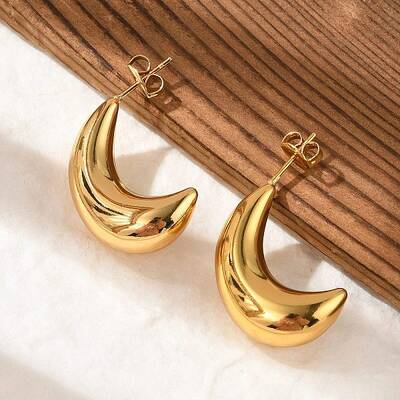 304 Stainless Steel Stud Earrings