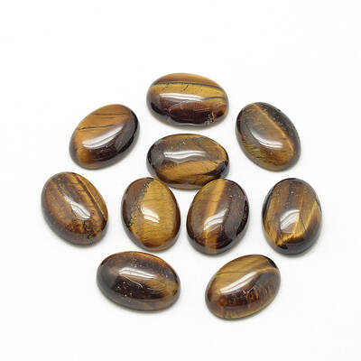 Natural Tiger Eye Cabochons