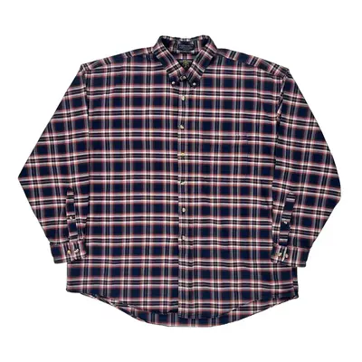 Salmon River Checked Flannel Shirt - XL Multicoloured Cotton