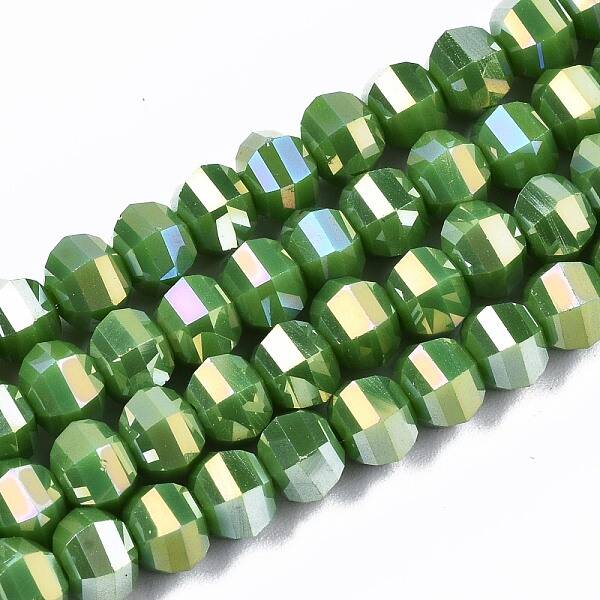 Electroplate Glass Beads Strands