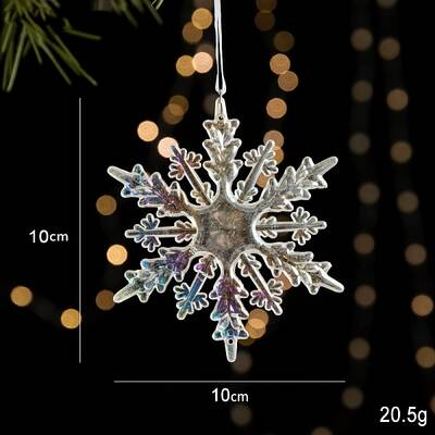 Christmas Theme Acrylic Pendant Decoration