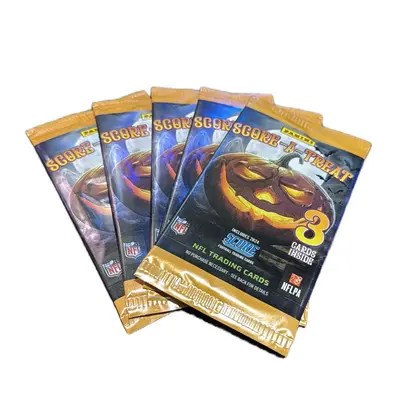 Dome A Box 2024 Score-O-Treat Sports Card Pack - 3 Collectible Cards Inside Featuring NFL Trading Cards for Collectors