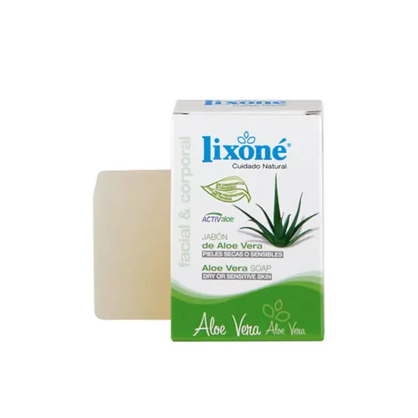 Aloe Vera Soap Lixoné Dry or Sensitive Skin 125g