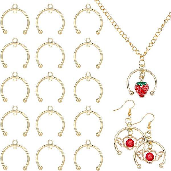 16Pcs Alloy Connectors Charms
