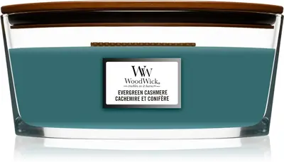 Woodwick Boat Evergreen Cashmere (evergreen cashmere) - 16 oz