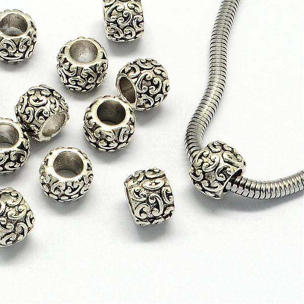 Alloy European Beads