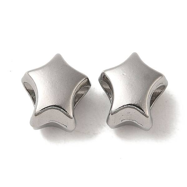 Non-Tarnish 304 Stainless Steel European Beads