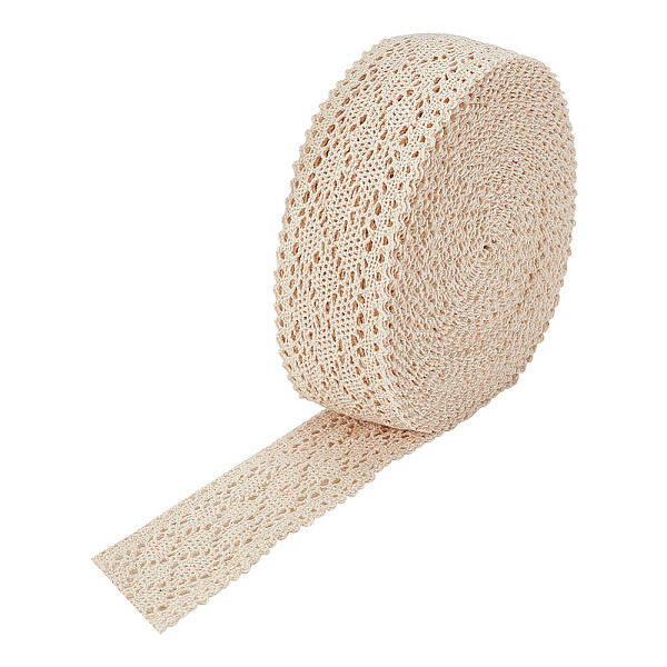 12 Yards Cotton Rhombus Lace Ribbons
