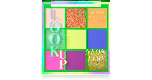 Eveline Cosmetics Look Up Neon Lime Eyeshadow Palette 10.8 G