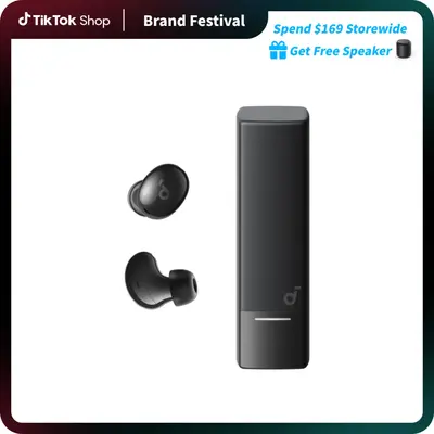 soundcore A30i by Anker, Smart Noise Cancelling Earbuds, Lipstick-Shaped Stylish Design, Tiny, Lightweight Comfort, Clear Sou...
