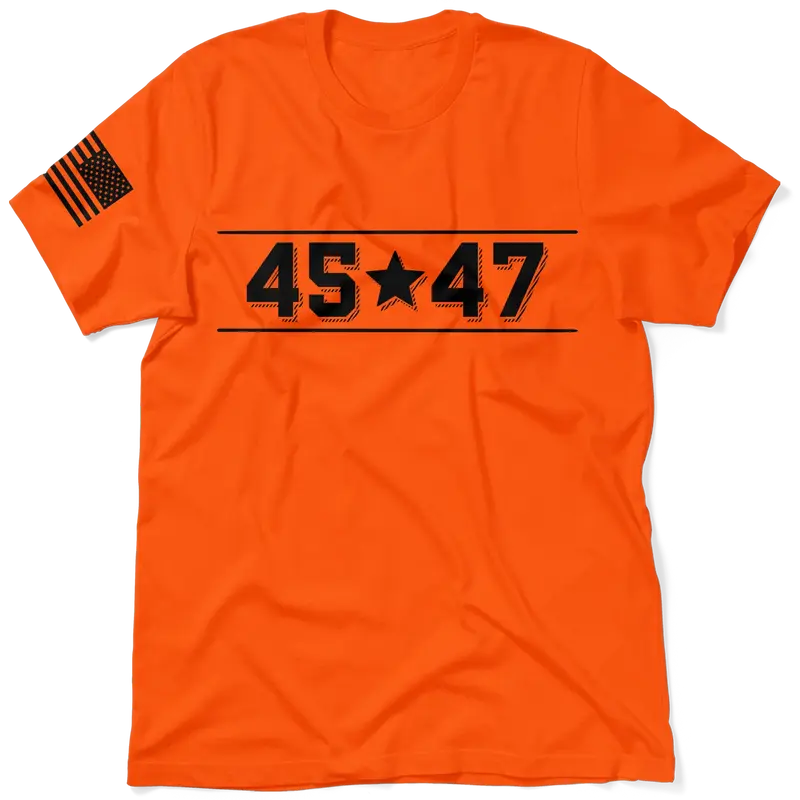 45-47 - Safety Orange T-Shirt