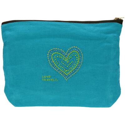 Love Travels Pouch - Red