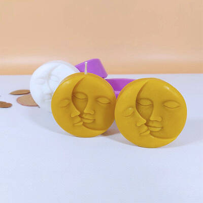 DIY Candle Silicone Statue Molds